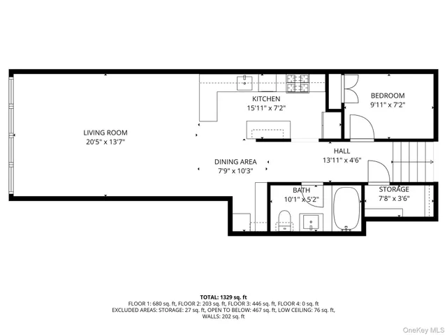 a picture of a floor plan