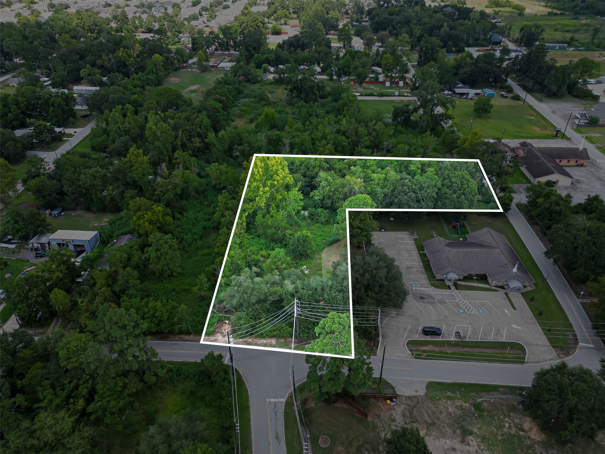 430 Booker Road Spring, TX 77373 - Photo 1 of 16 an aerial view of a house