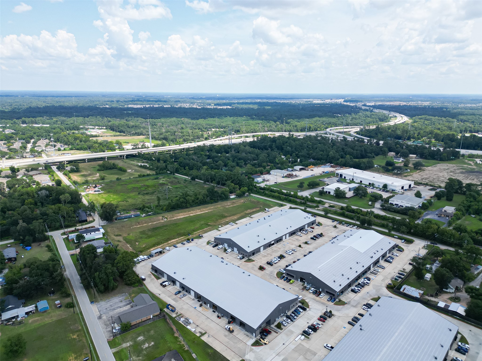 430 Booker Road Spring, TX 77373 - Photo 11 of 16 an aerial view of a house with a garden