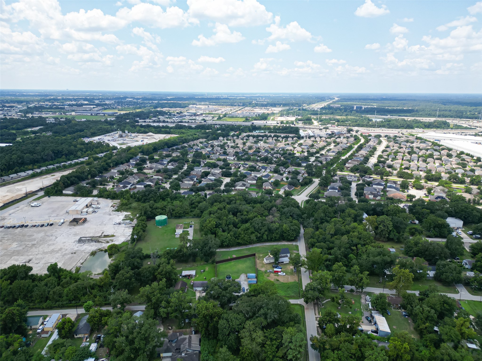 430 Booker Road Spring, TX 77373 - Photo 15 of 16 an aerial view of multiple house