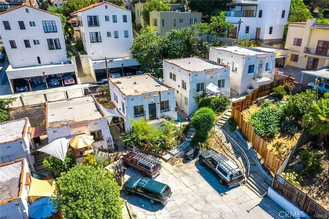 a picture of houses with outdoor space