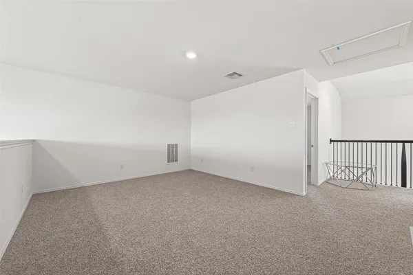 a view of empty room