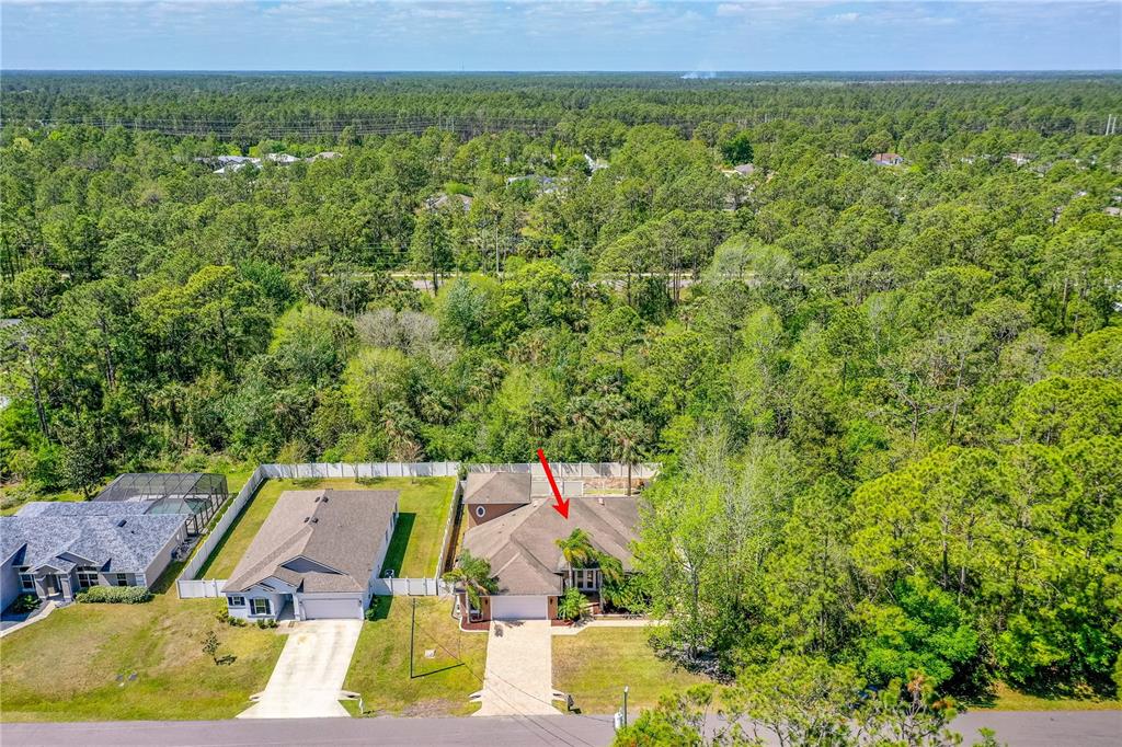 32 Seneca Path Palm Coast, FL 32164 - Photo 50 of 50 an aerial view of residential houses with outdoor space and trees