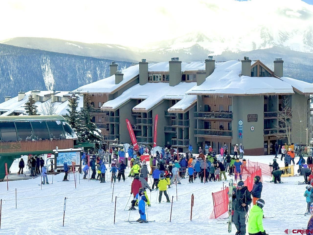12 Snowmass Road, Unit 416 Crested Butte, CO 81225 - Photo 3 of 35 a view of street with sitting area