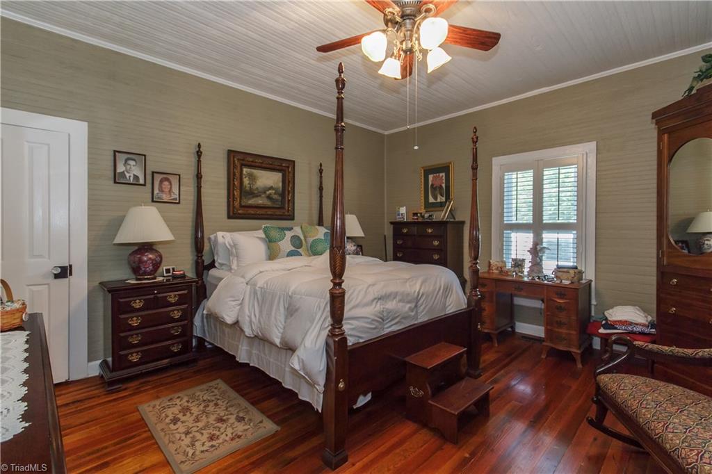 665 Isley Road Haw River, NC 27258 - Photo 12 of 29 Bedroom with hardwoods