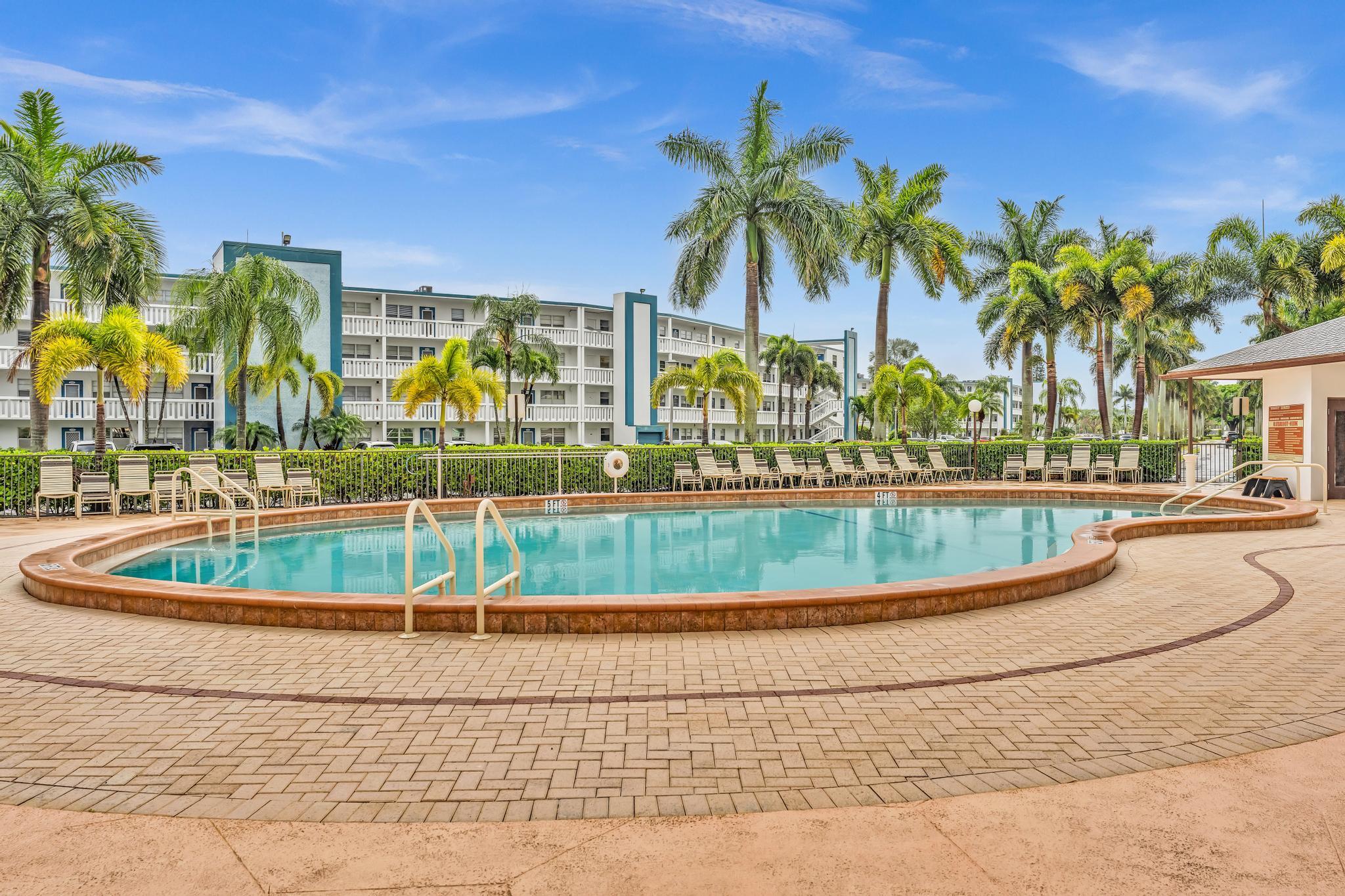 2066 Exeter Boca Raton, FL 33434 - Photo 35 of 60 a view of outdoor space with swimming pool