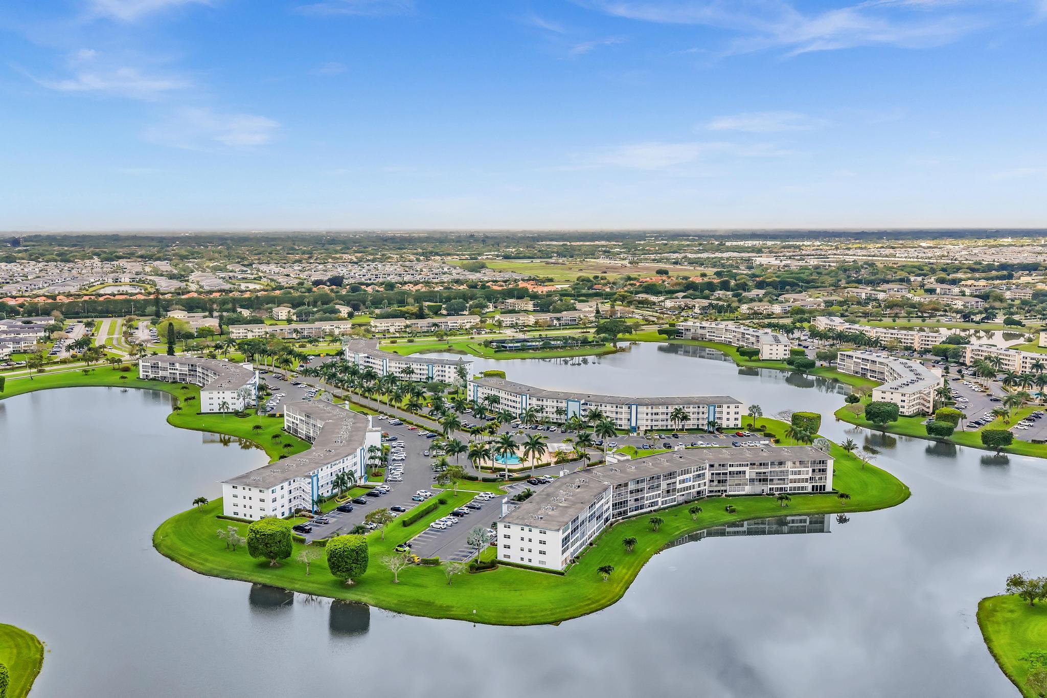 2066 Exeter Boca Raton, FL 33434 - Photo 40 of 60 an aerial view of a residential houses with outdoor space