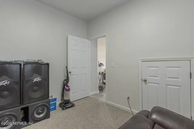 a view of a storage & utility room