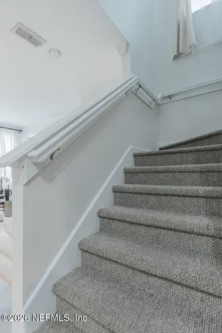 a very nice looking room with a large window