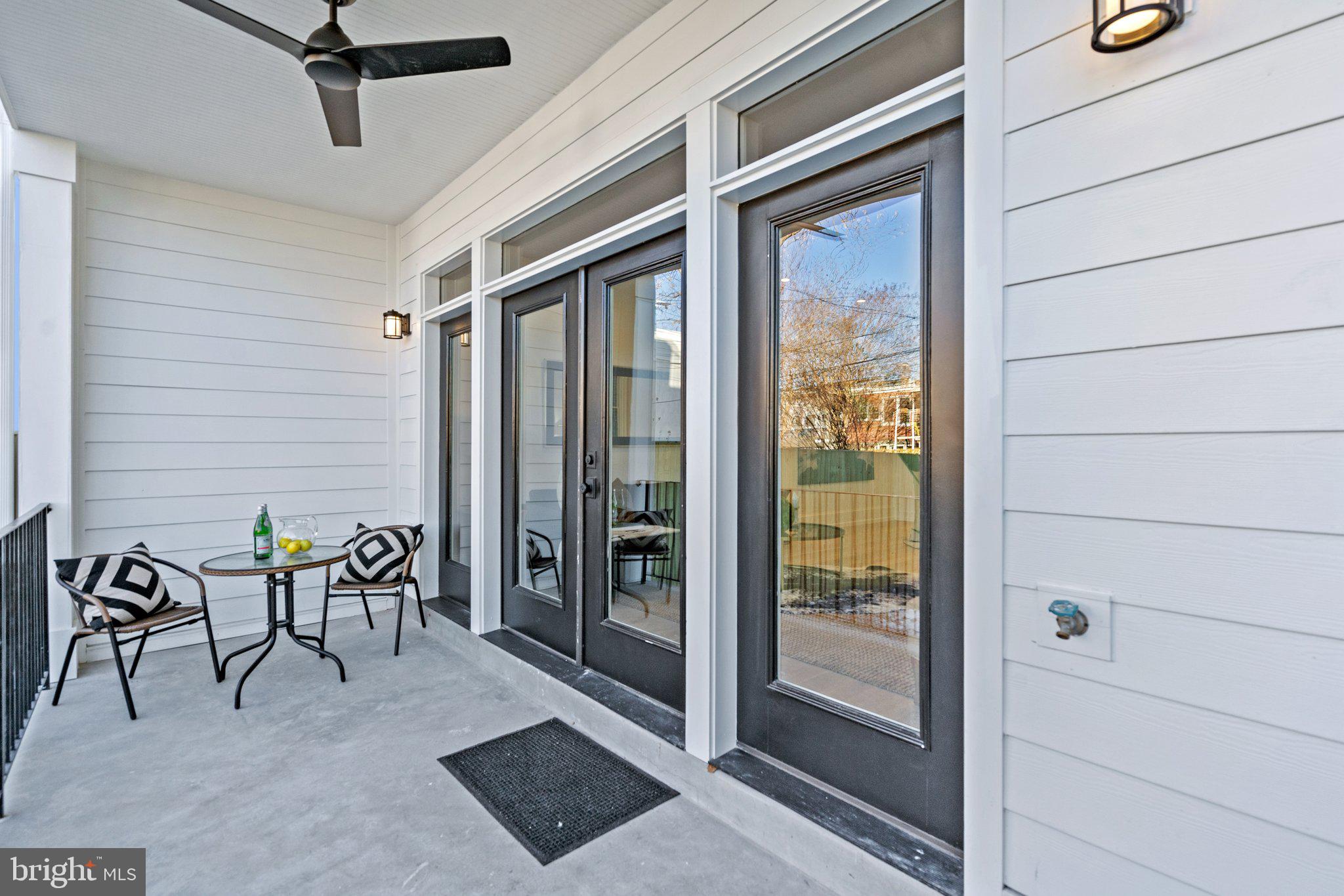 634 F Street Northeast Washington, DC 20002 - Photo 20 of 57 Rearpavillion w/ French doors