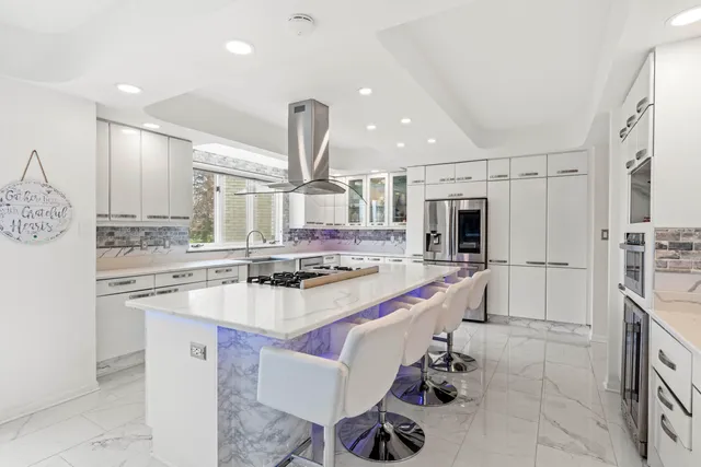 a very nice looking room with a large window