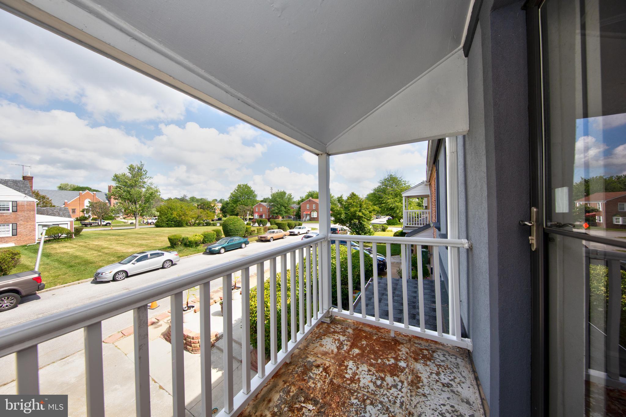 5907 Wakehurst Way Baltimore, MD 21239 - Photo 24 of 30 Balcony off of bedroom #4