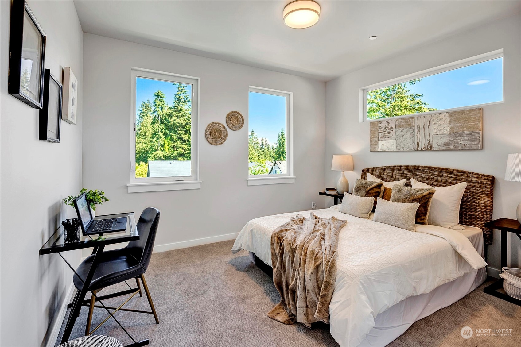 20 216th Street Southwest Bothell, WA 98021 - Photo 32 of 39 a bedroom with bed and a window