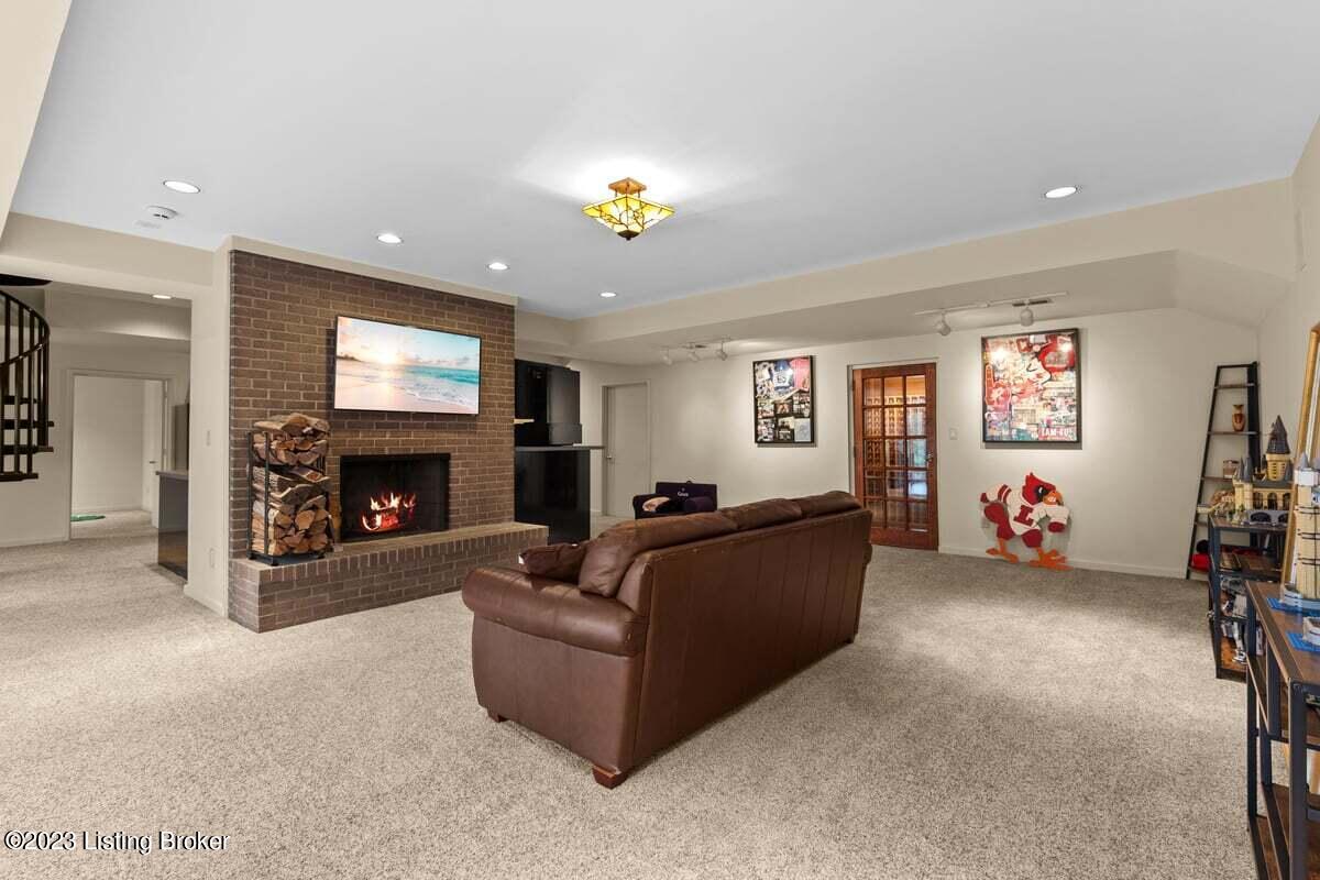 208 Ash Run Road Louisville, KY 40245 - Photo 34 of 53 Lower level family room