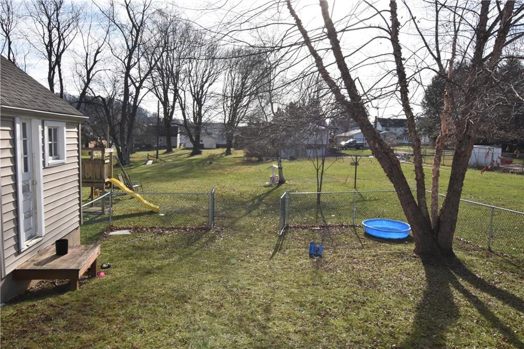 254 Chestnut Street Indiana, PA 15701 - Photo 22 of 22 View from back porch to alley in rear, 222 ft deep