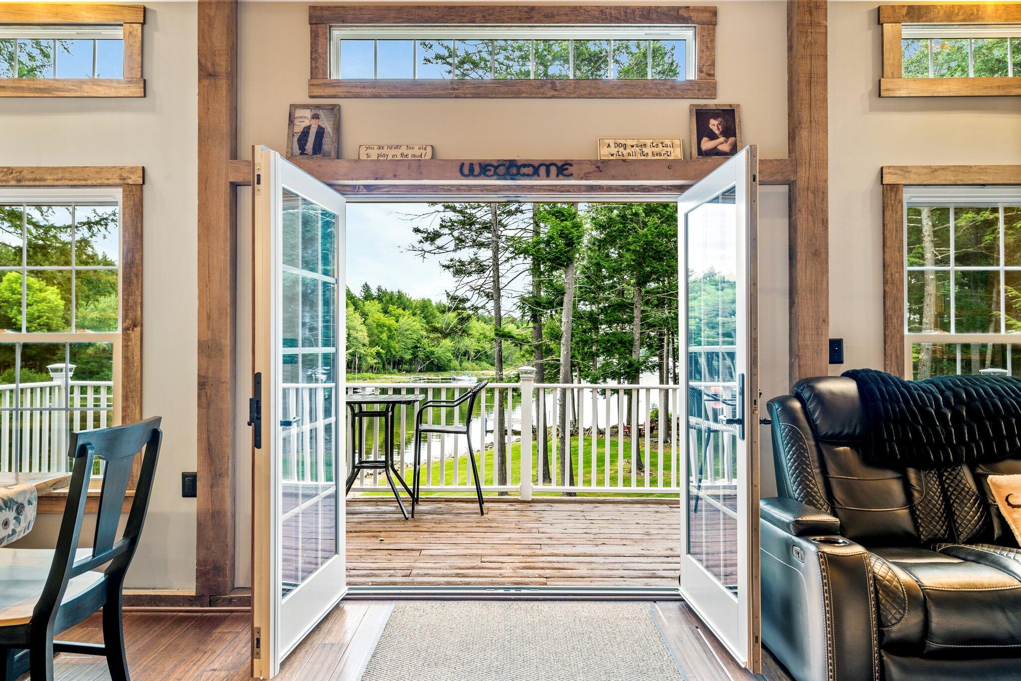 221 Rams Island Road Dover-Foxcroft, ME 04426 - Photo 30 of 75 Front Porch overlooking Lake