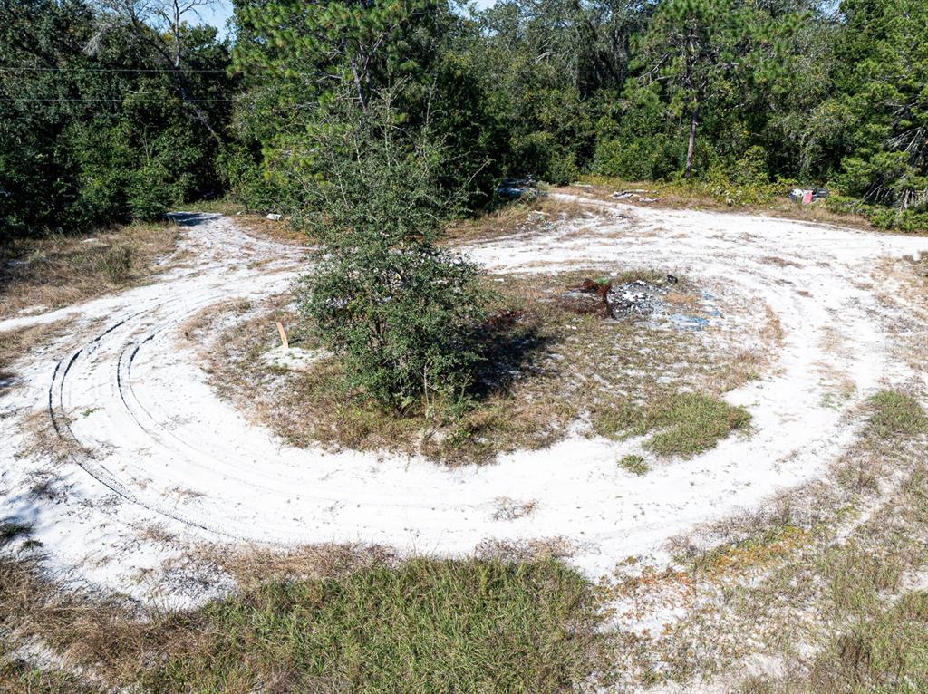 34095 Hyatt Road Dade City, FL 33523 - Photo 11 of 41 a view of a yard covered in snow
