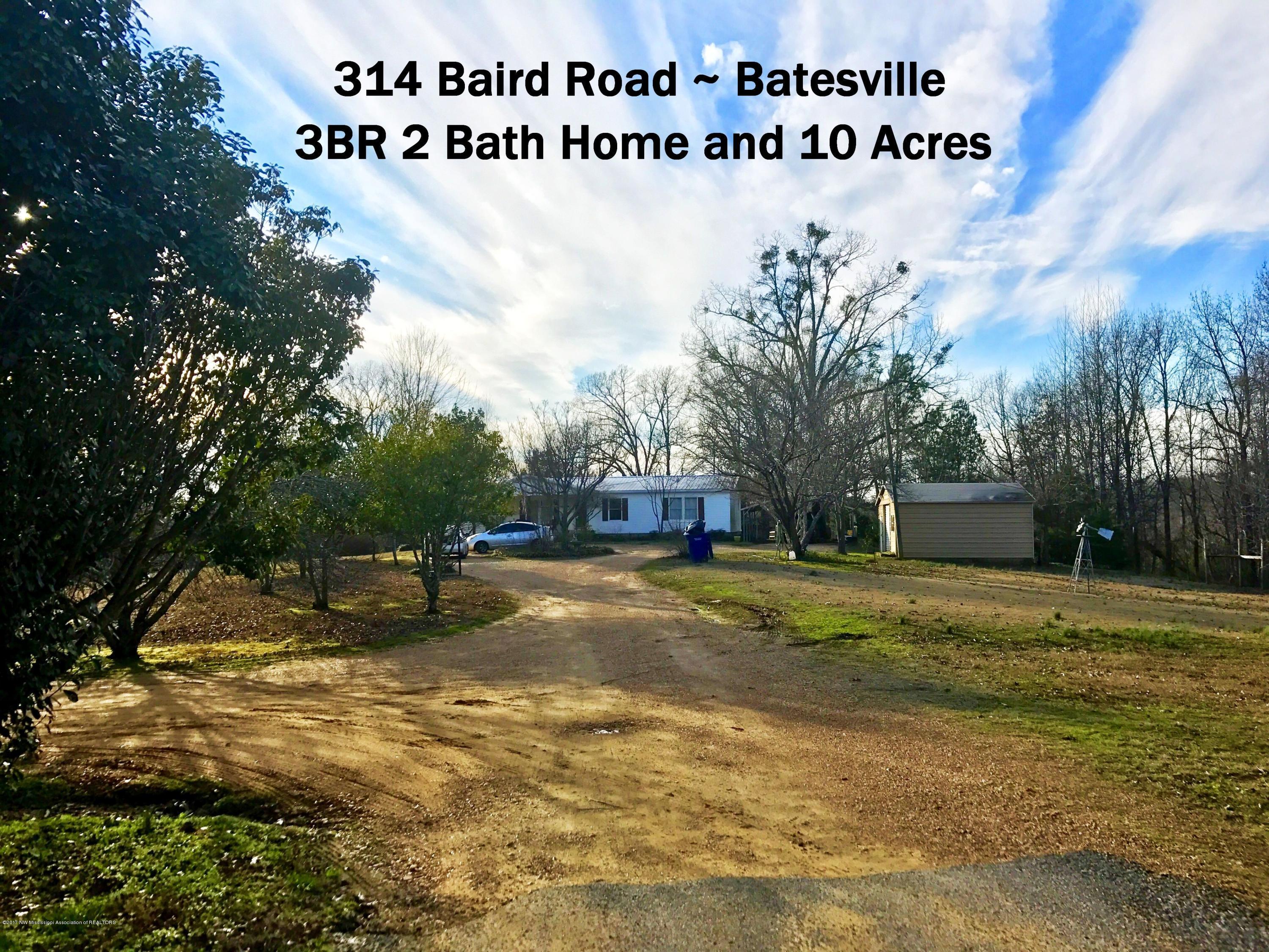 314 Baird Road Batesville, MS 38606 - Photo 2 of 34 main- Baird