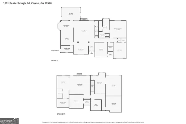 $525,000 | 1001 Beatenbough Road, Canon, GA 30520