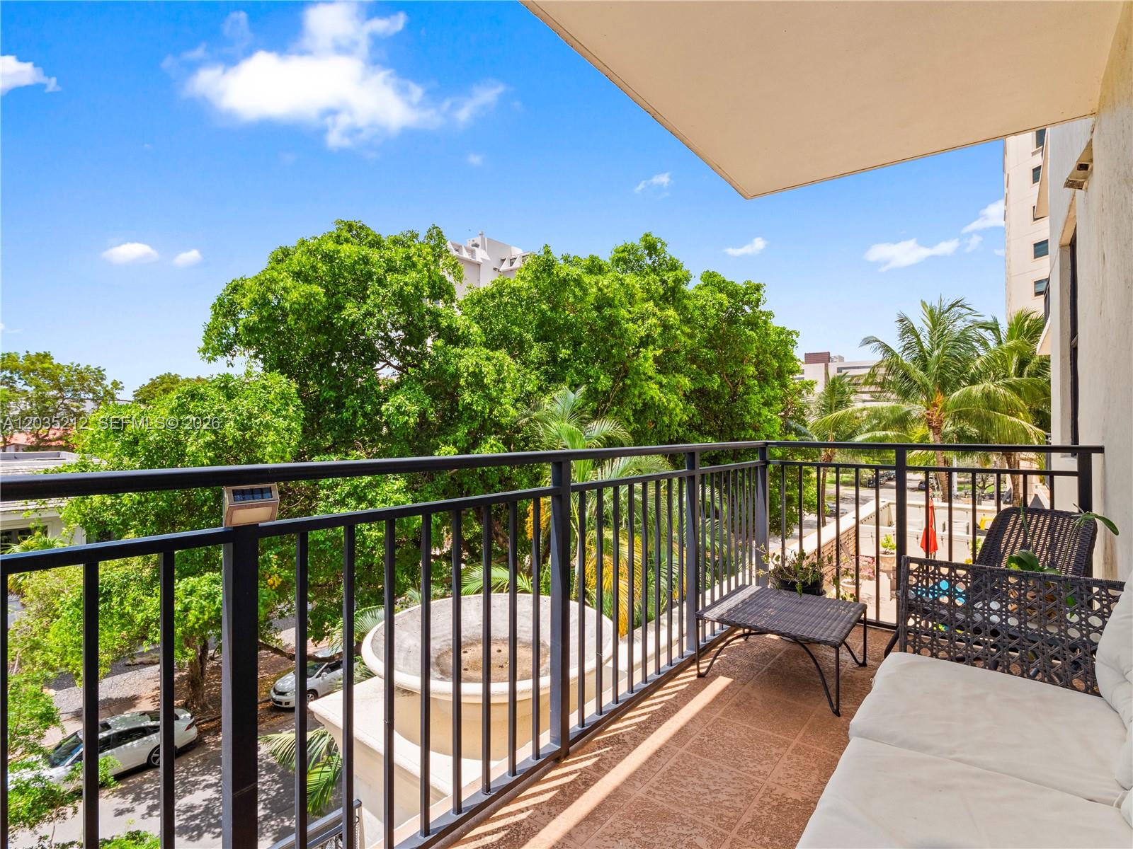 888 Douglas Road, Unit 302 Coral Gables, FL 33134 - Photo 12 of 51 SPACIOUS BALCONY