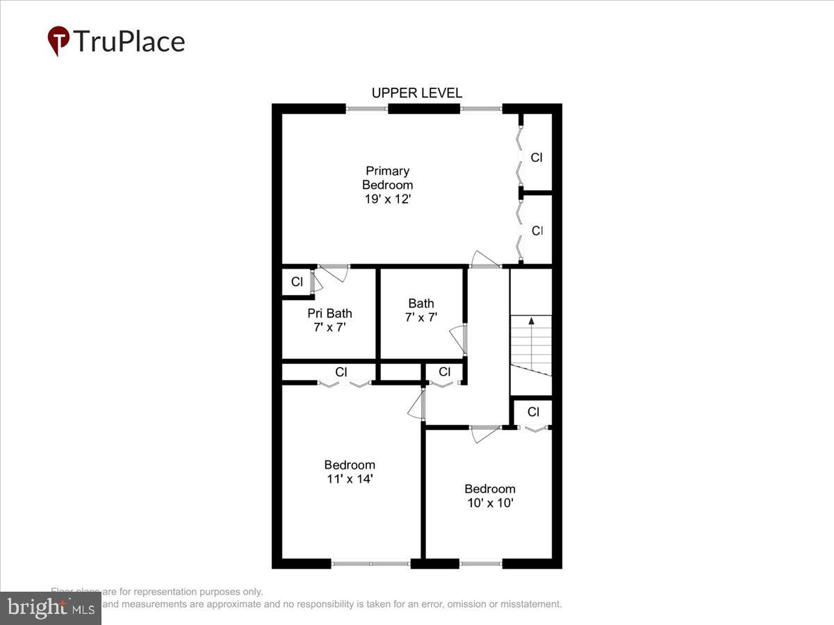 2459 McCormick Road Rockville, MD 20850 - Photo 53 of 54 Upper Level Floor Plan