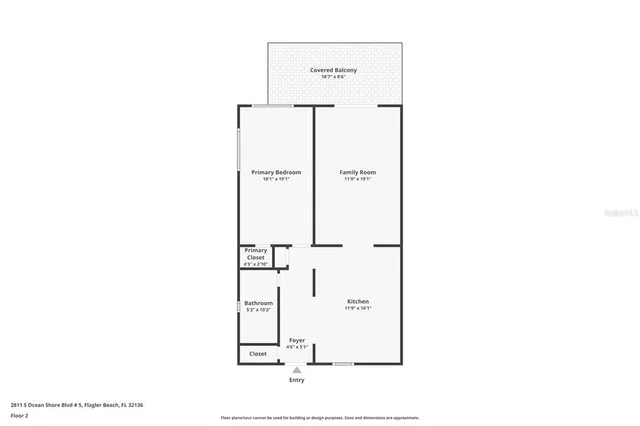 $449,900 | 2811 South Ocean Shore Boulevard, Unit 5, Flagler Beach, FL 32136