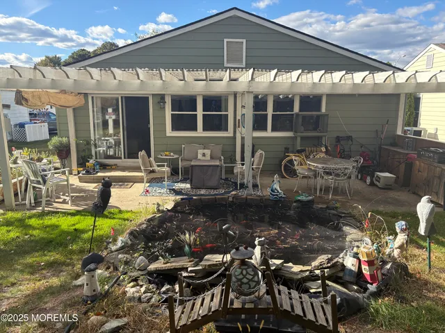 a front view of a house with swimming pool