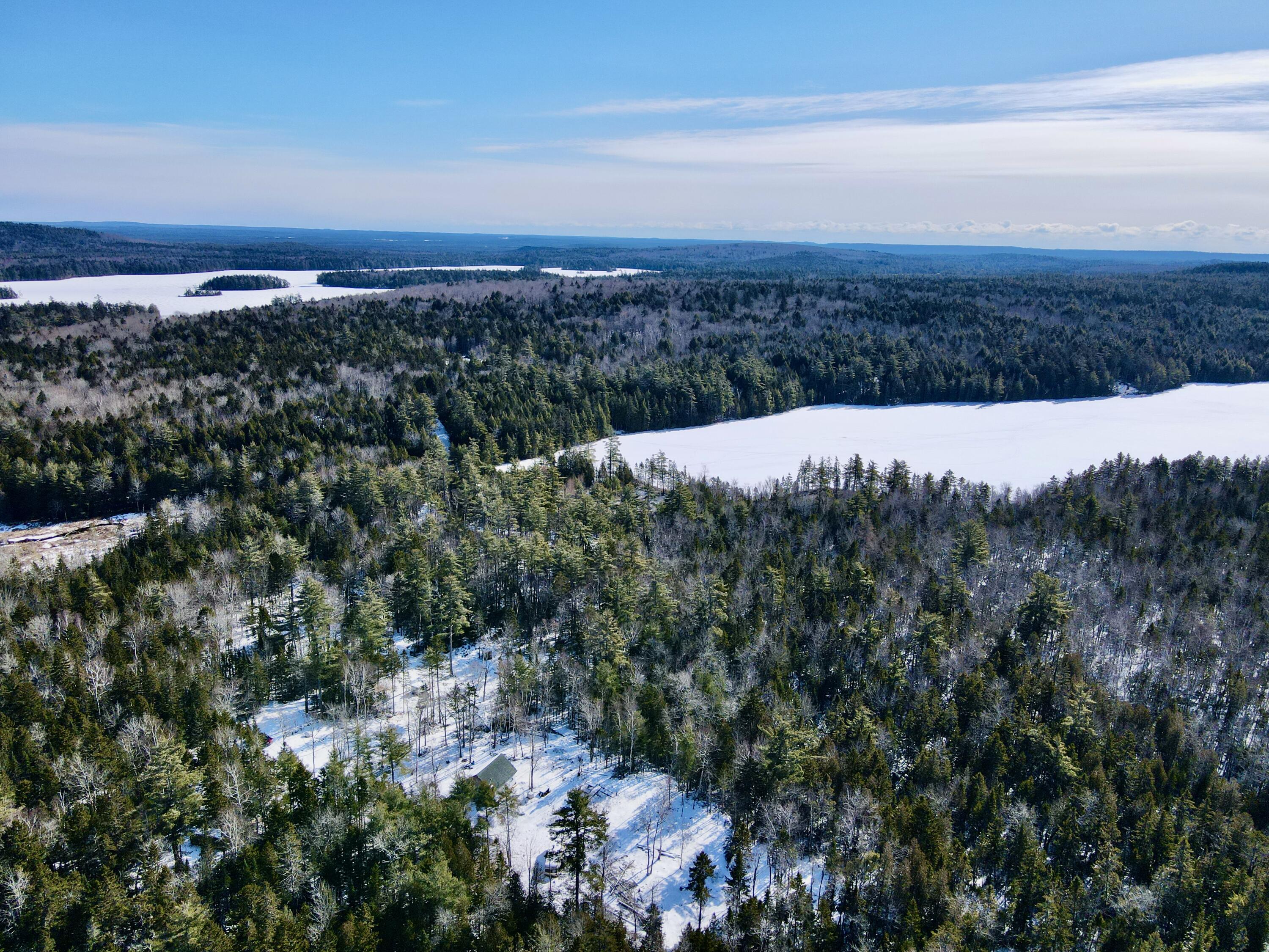 608 Deer Haven Road Wesley, ME 04686 - Photo 31 of 37 Aerial