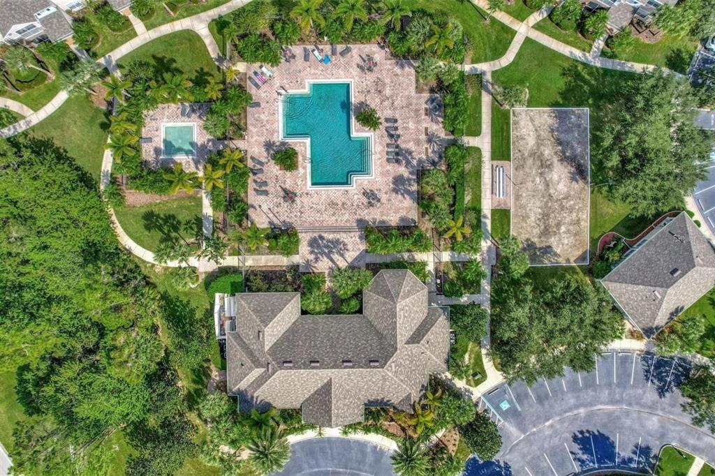 7417 Vista Way, Unit 202 Lakewood Ranch, FL 34202 - Photo 30 of 56 an aerial view of a house