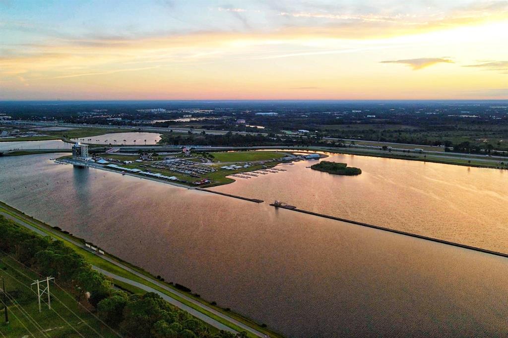 7417 Vista Way, Unit 202 Lakewood Ranch, FL 34202 - Photo 55 of 56 an aerial view of a city