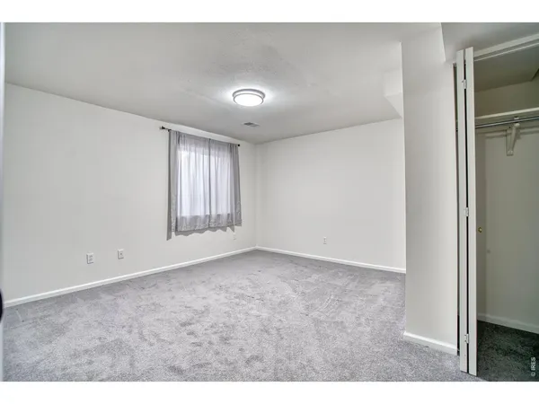 a garage filled with a wooden floor