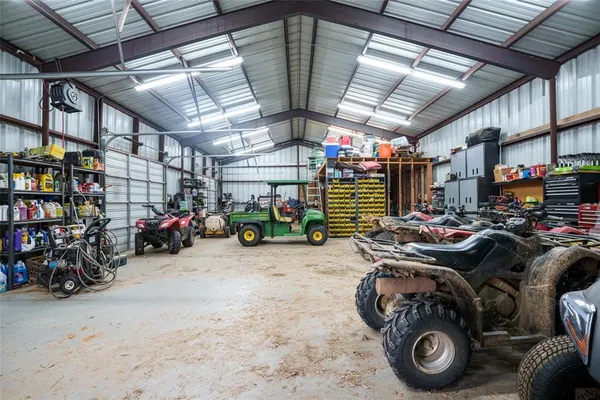 a view of a storage room with lots of stuff