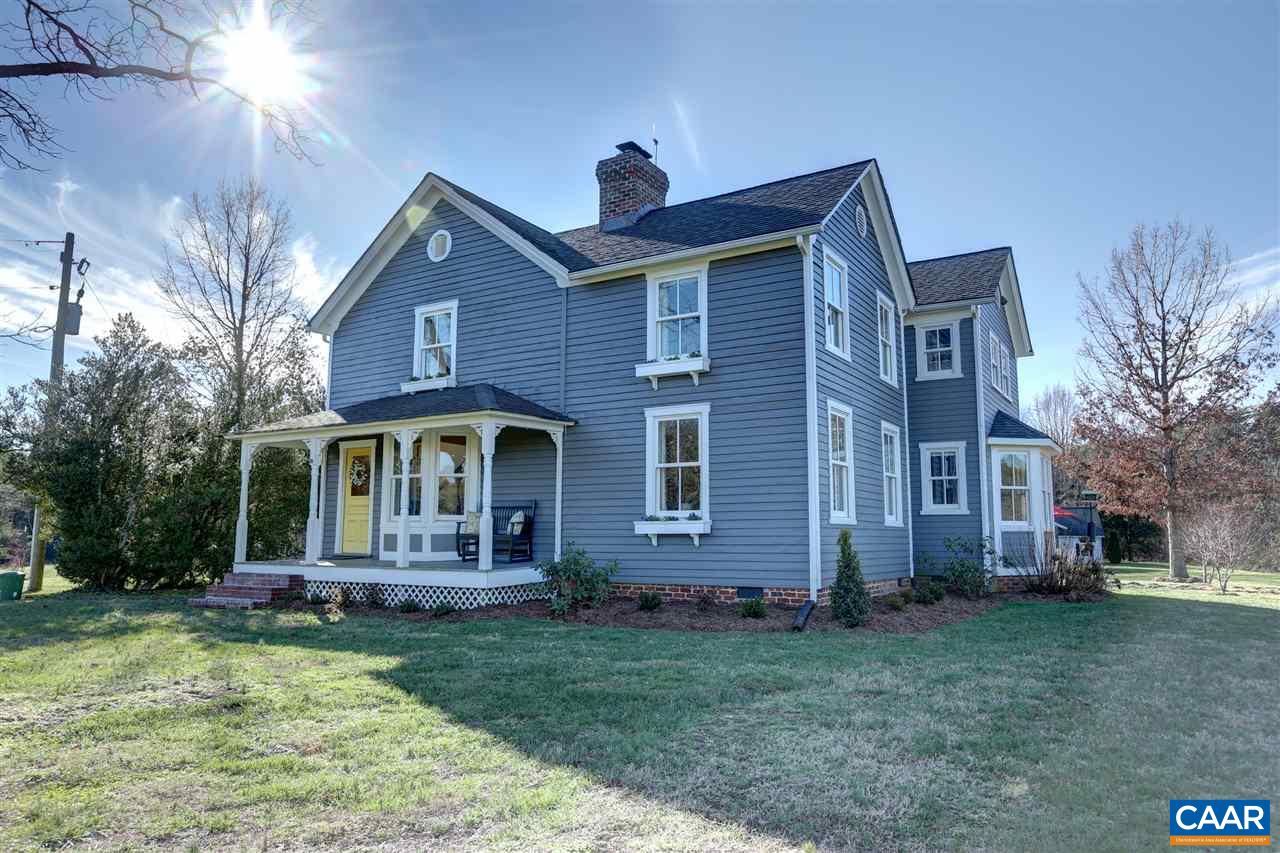 5342 Duval Road Kents Store, VA 23084 - Photo 1 of 40 a front view of a house with garden