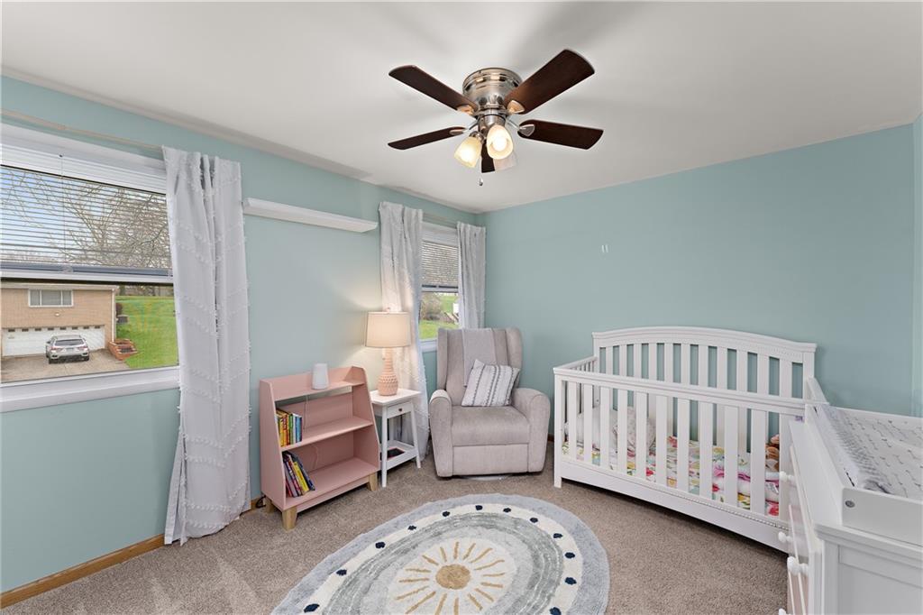 8502 Ridgemont Road Pittsburgh, PA 15237 - Photo 30 of 40 The third bedroom is a great size with ample storage space.