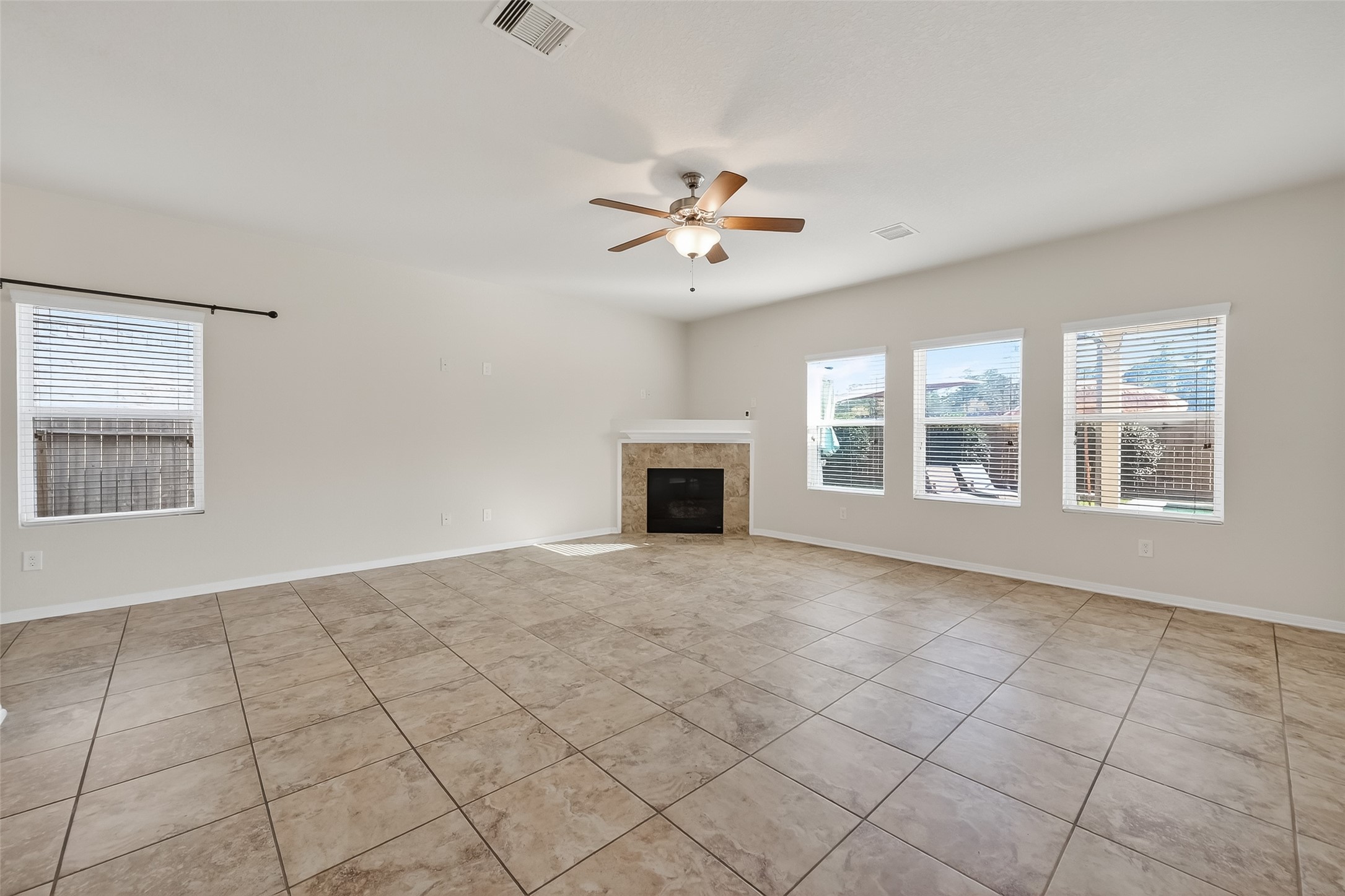 2672 Magnolia Fair Way Spring, TX 77386 - Photo 26 of 49 Spacious living room with stunning pool views.