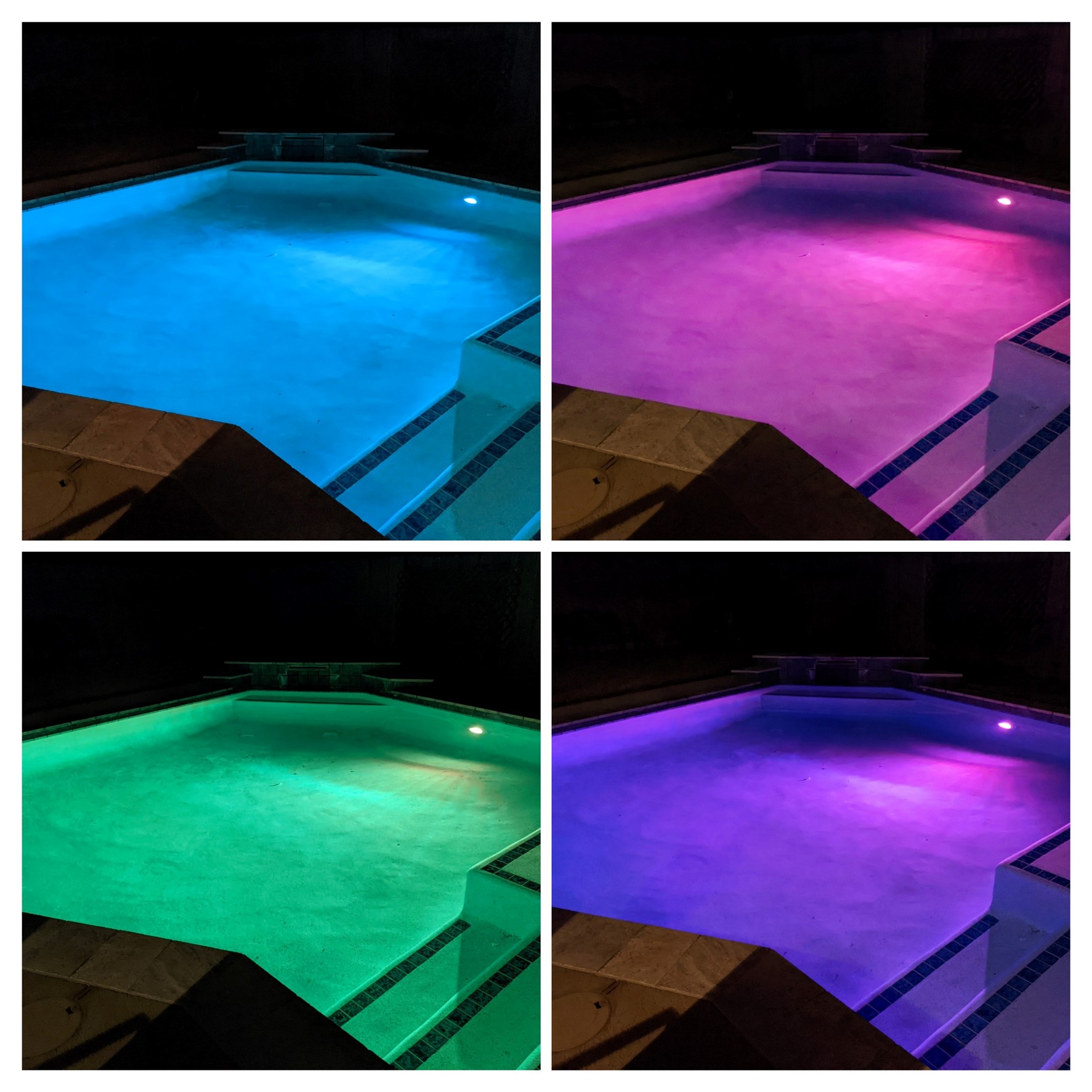 2672 Magnolia Fair Way Spring, TX 77386 - Photo 45 of 49 Experience vibrant evenings with dynamic color-changing pool lights.