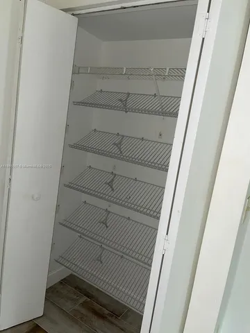 a view of walk in closet