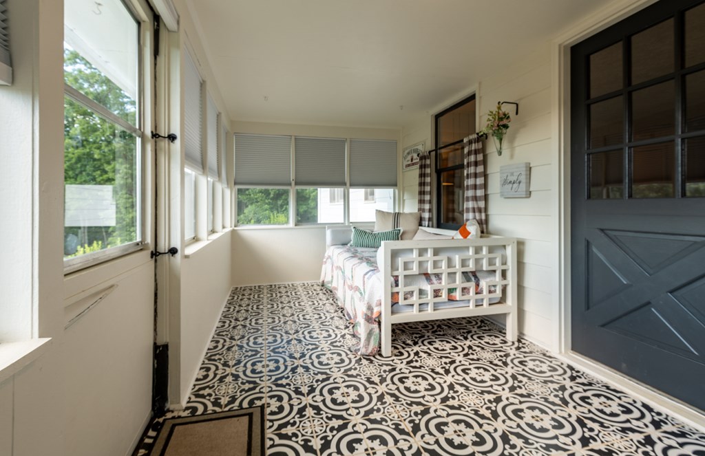 588 Pinetree Road Blue Ridge, GA 30513 - Photo 13 of 54 a front view of a house with entryway