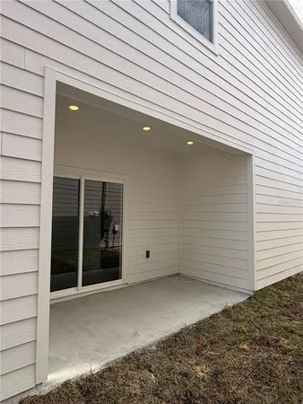 a living room with lots of furniture
