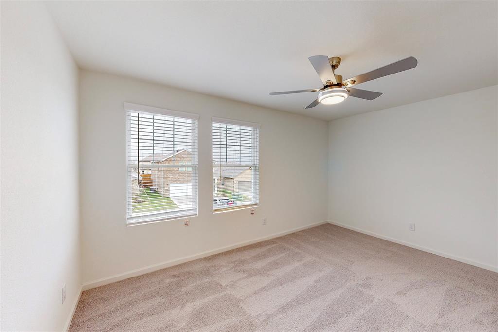 417 Madison Way Princeton, TX 75407 - Photo 30 of 40 Unfurnished room with light carpet and ceiling fan