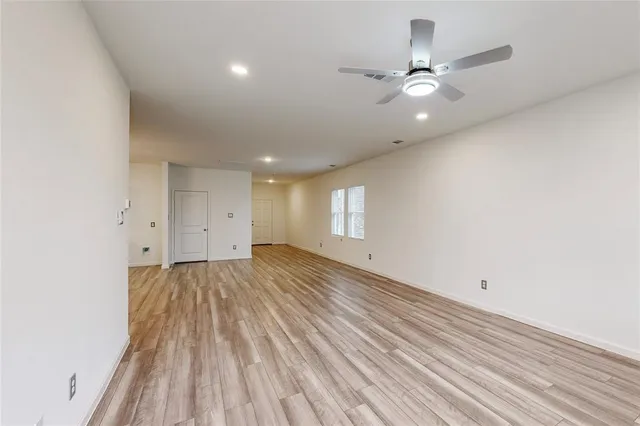 wooden floor in an empty room