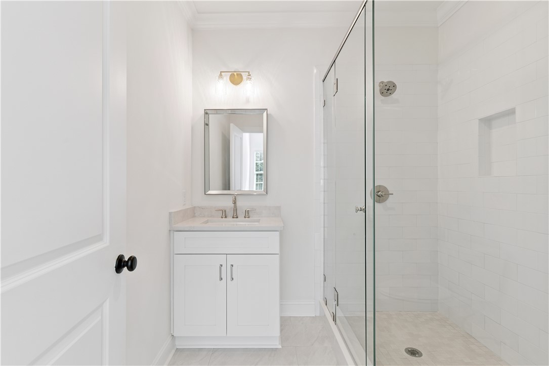 164 Old Wharf Road Brunswick, GA 31523 - Photo 42 of 44 Second Floor Bathroom 3. Photo of completed home at 174 OWR (Same General Floorplan)