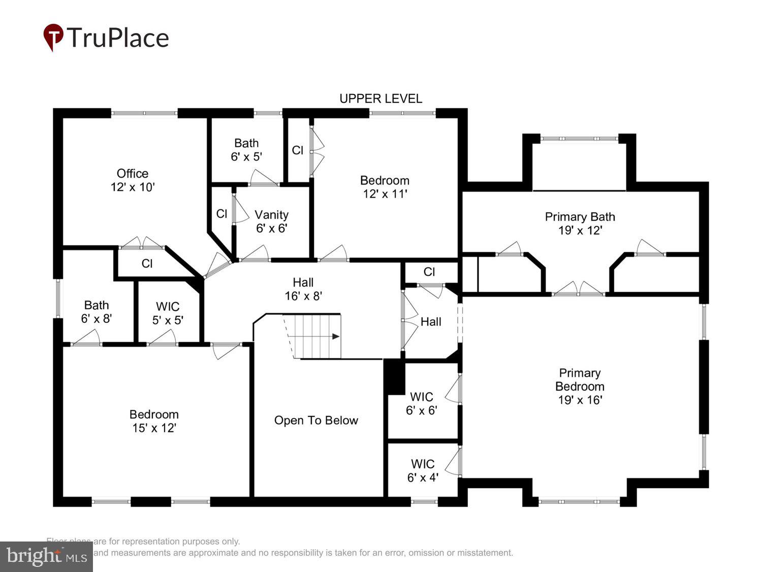 5105 Warren Place Northwest Washington, DC 20016 - Photo 38 of 39 Print Upper Level