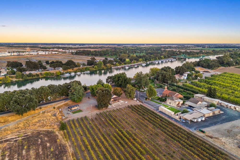 32852 South River Road Clarksburg, CA 95612 - Photo 58 of 72 an aerial view of a house with a ocean view