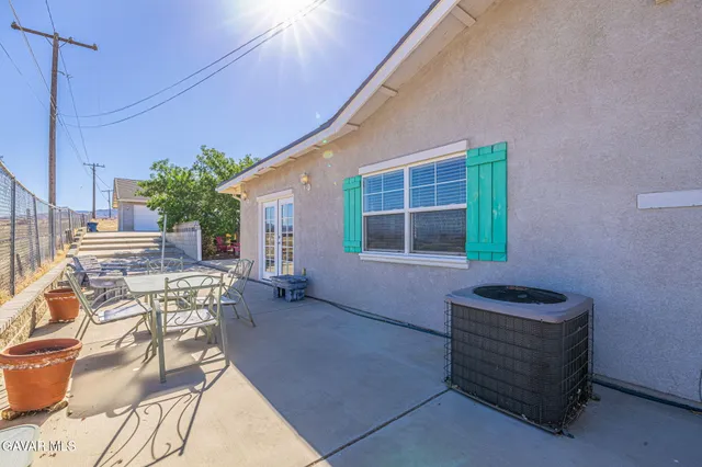 a view of a balcony with lake view