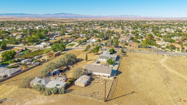 a view of city and mountain