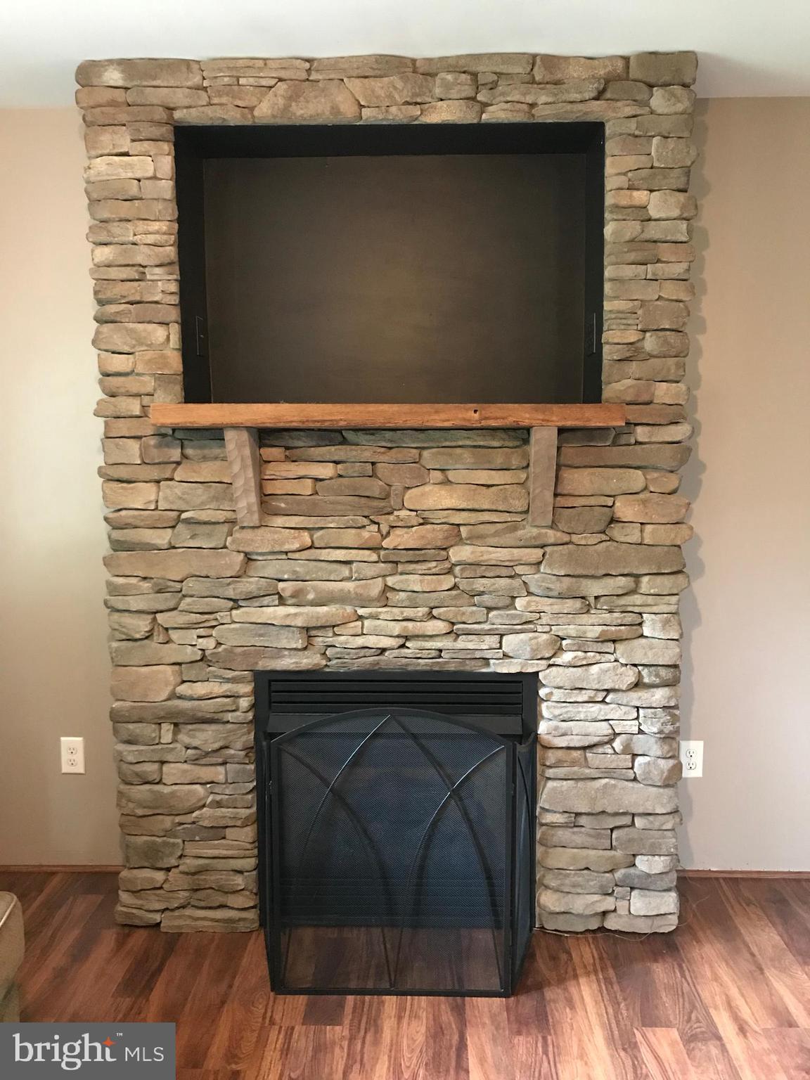 23701 Rocky Ridge Road Rawlings, MD 21557 - Photo 16 of 55 Gorgeous stone propane fireplace in LR.