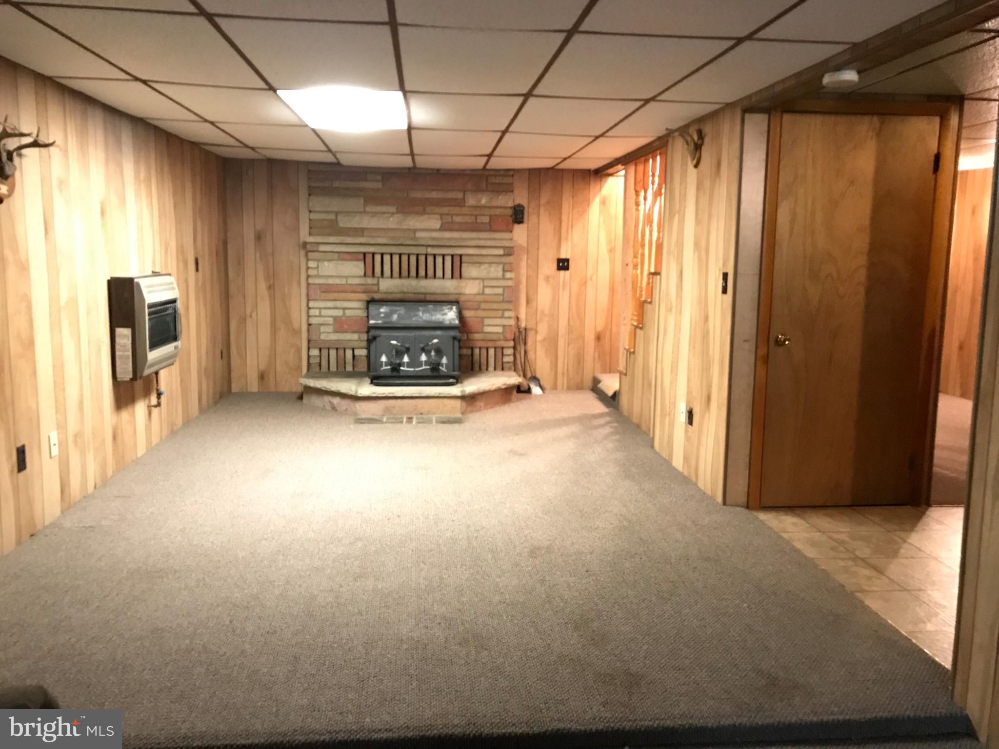 23701 Rocky Ridge Road Rawlings, MD 21557 - Photo 36 of 55 Can you say MANCAVE?!? Woodstove and wall propane