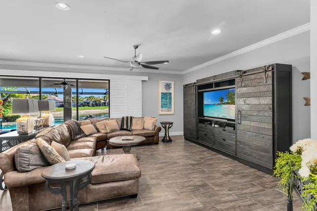 a bedroom with a bed and a walk in closet