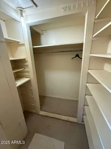 a view of closet